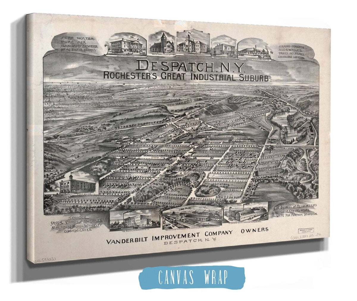 Despatch Ny Rochesters Great Industrial Suburb State of New York