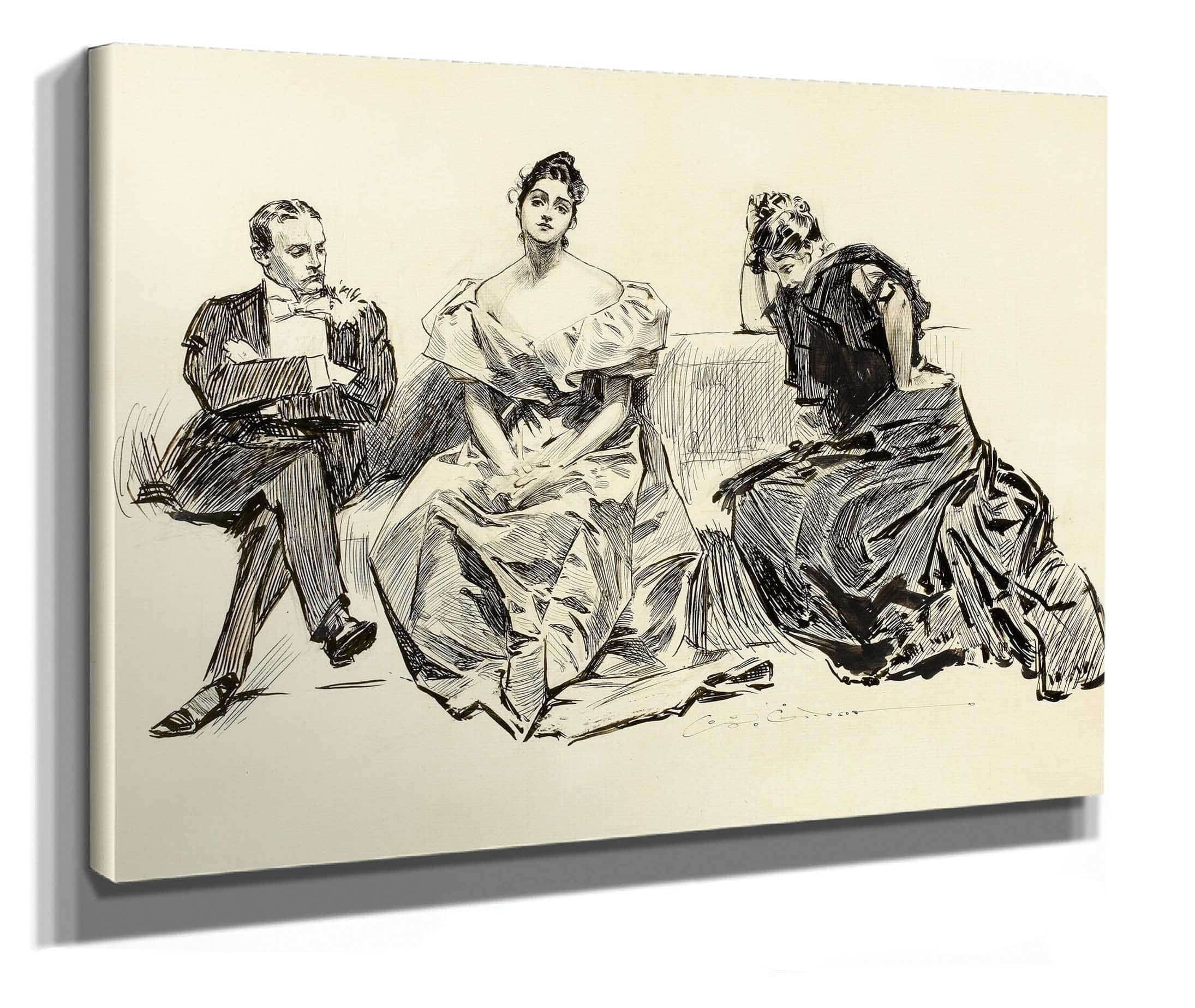 Determined Woman by Charles Dana Gibson