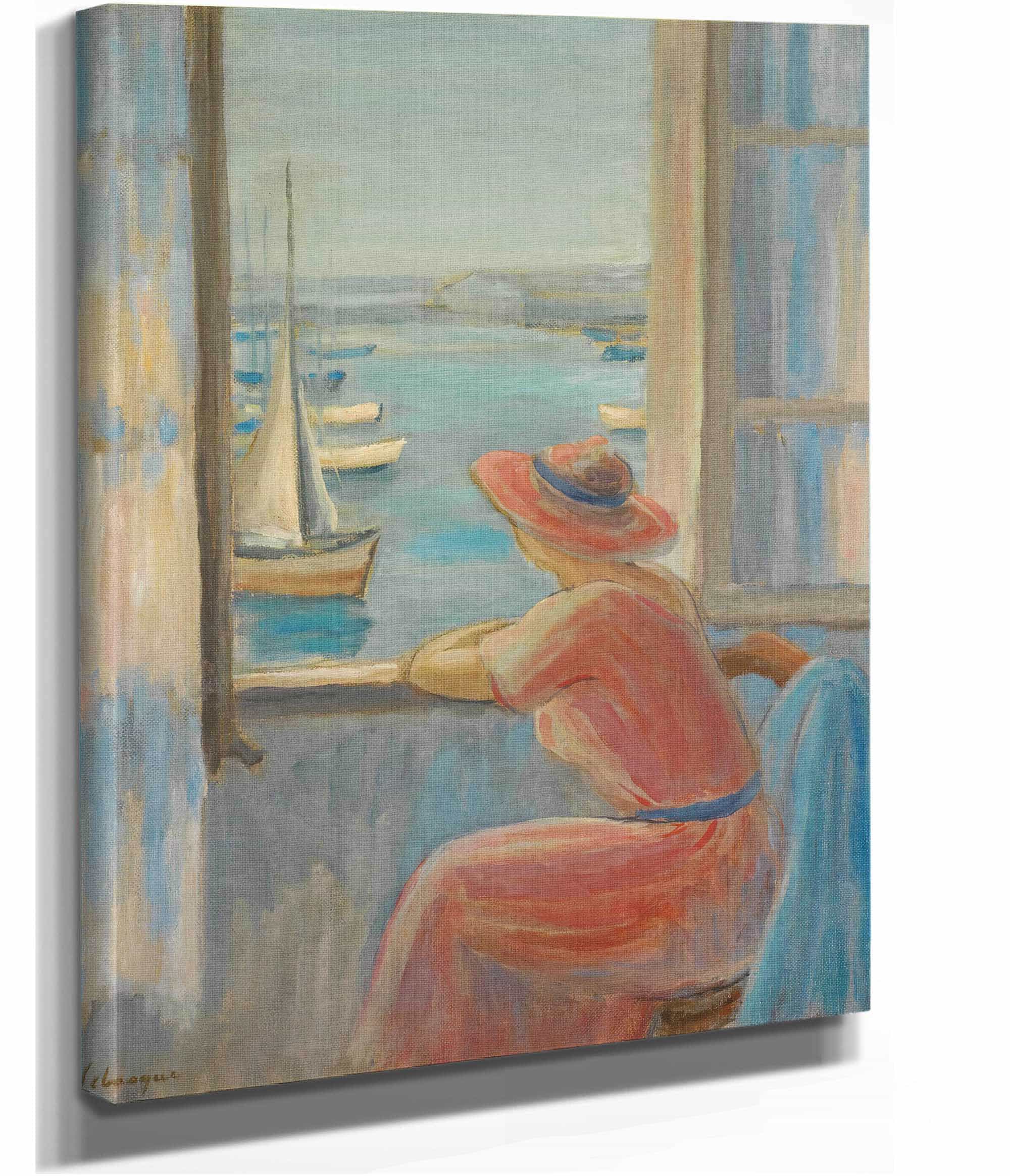 Devant La Fenetre Ile Dyeu by Henri Lebasque