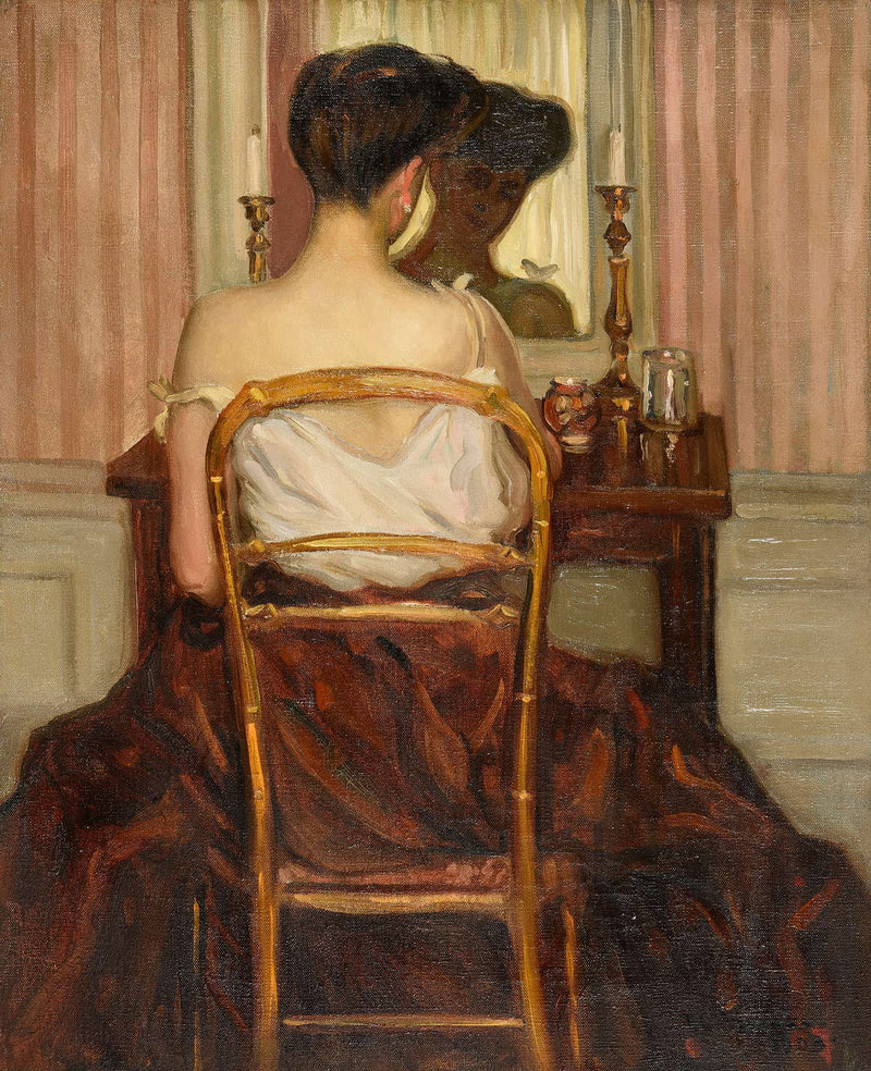 Devant La Glace by Frederick Carl Frieseke