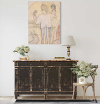 Devant Le Miroir Recto by Edouard Vuillard