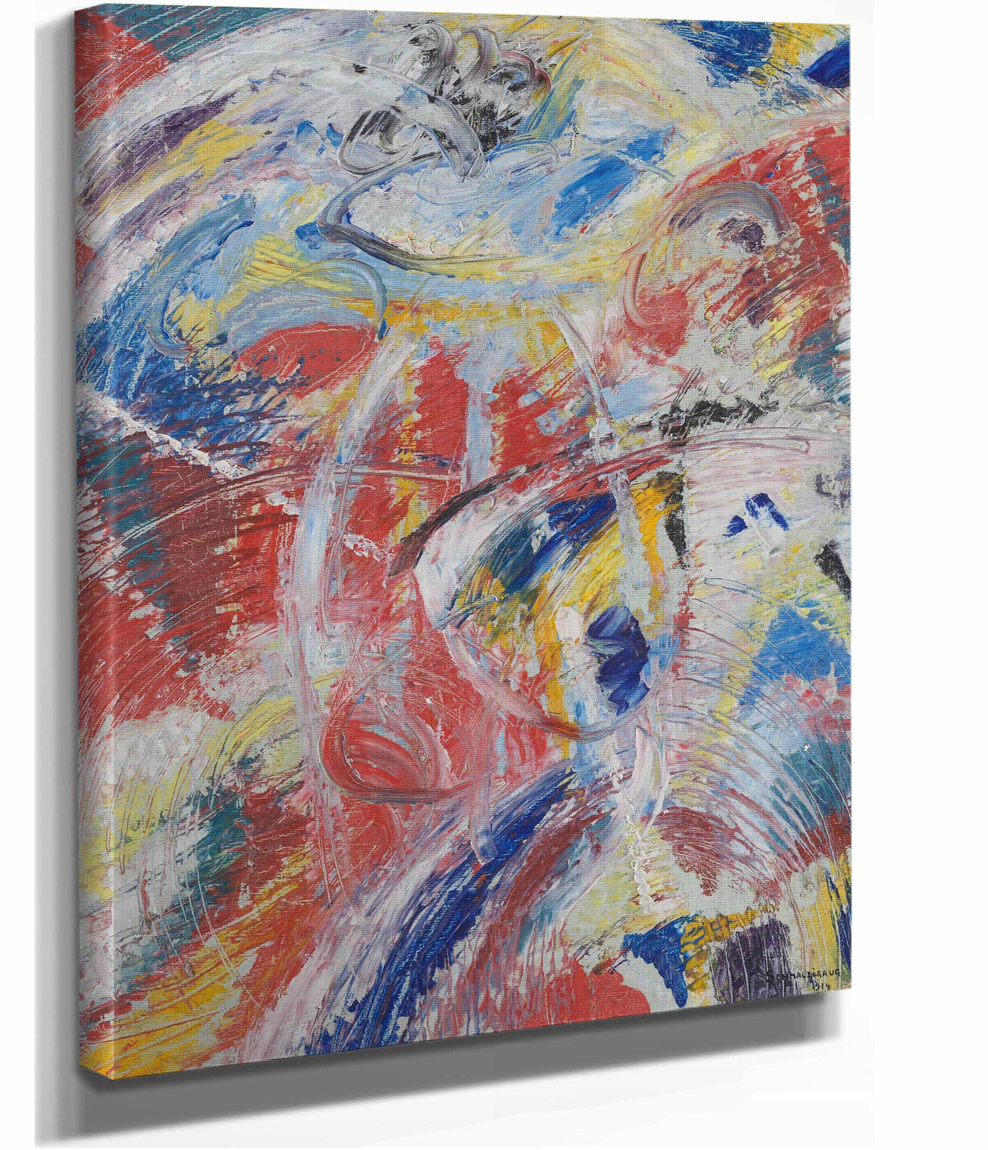Development Of A Theme In Red Carnival by Jules Schmalzigaug