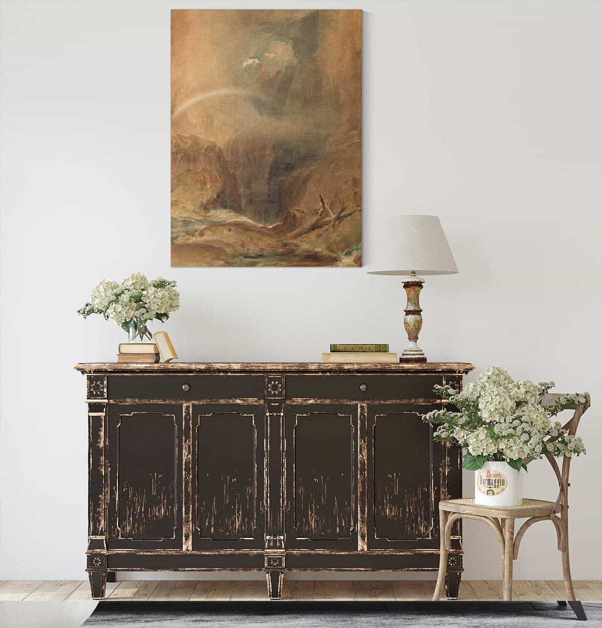 Devils Bridge Saint Gotthards Pass by Joseph Mallord William Turner