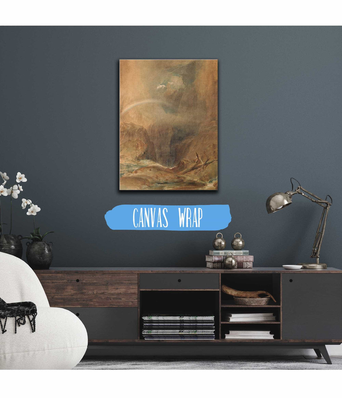 Devils Bridge Saint Gotthards Pass by Joseph Mallord William Turner