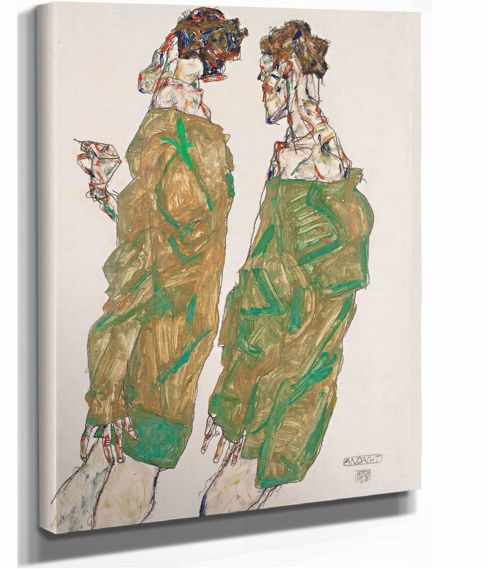 Devotion by Egon Schiele