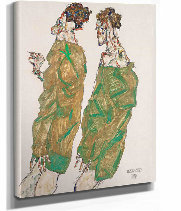 Devotion by Egon Schiele