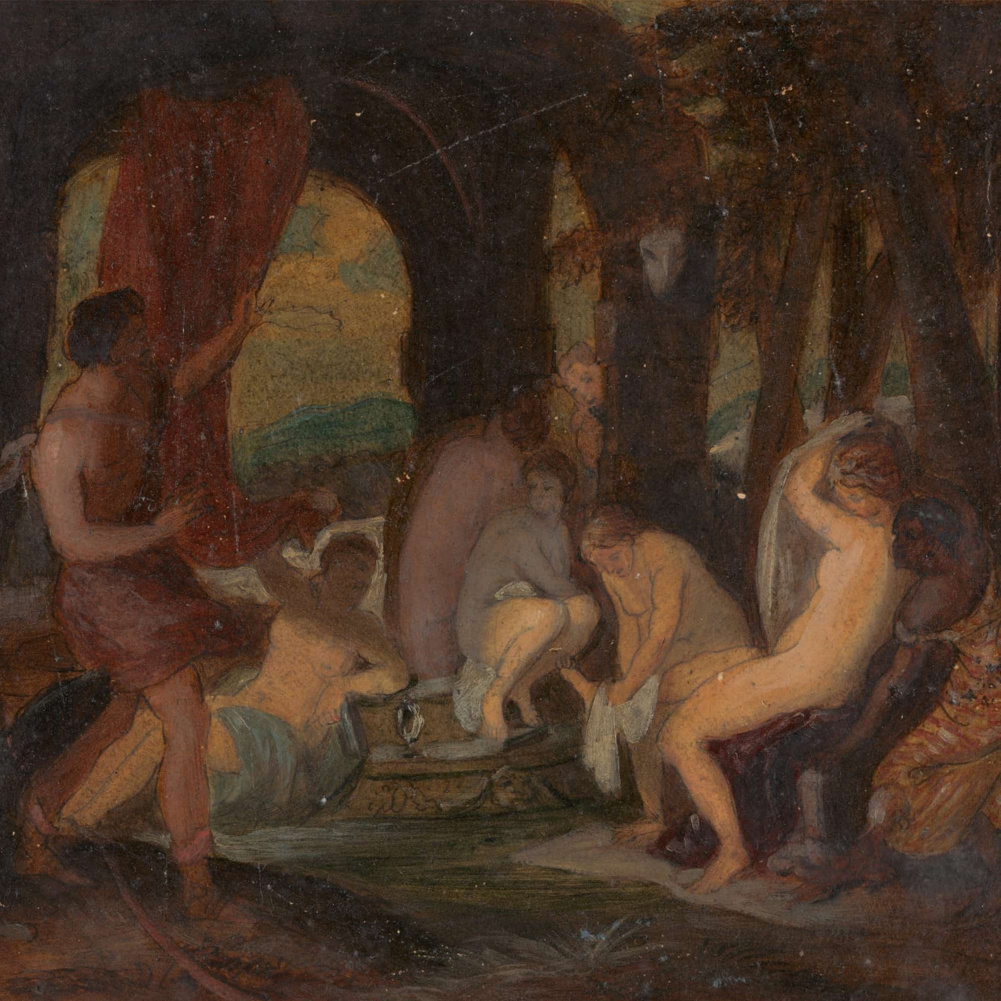 Diana And Actaeon by Robert Smirke