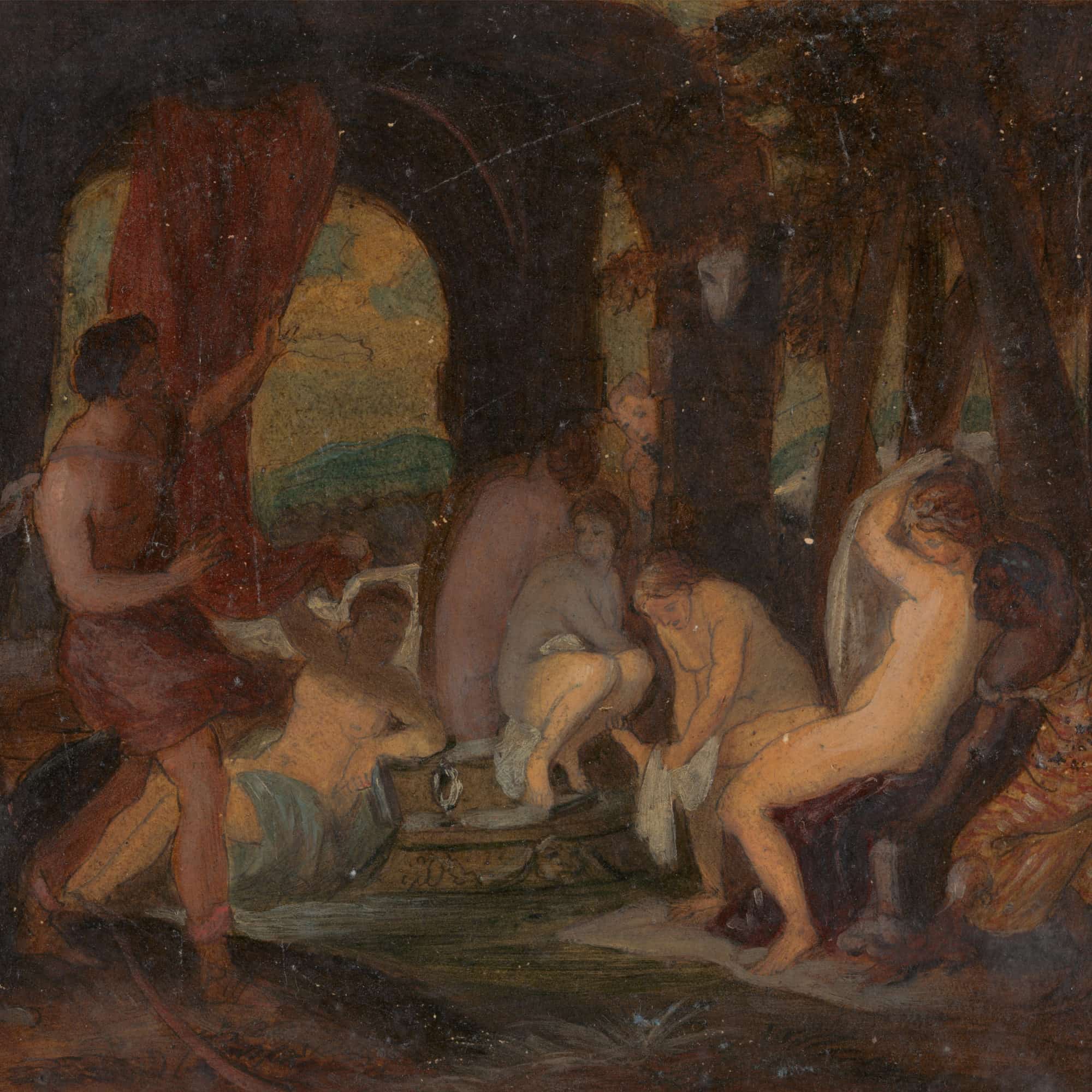 Diana And Actaeon by Robert Smirke