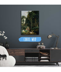 Diana And Actaeon Diana Surprised In Her Bath by Jean Baptiste Camille Corot