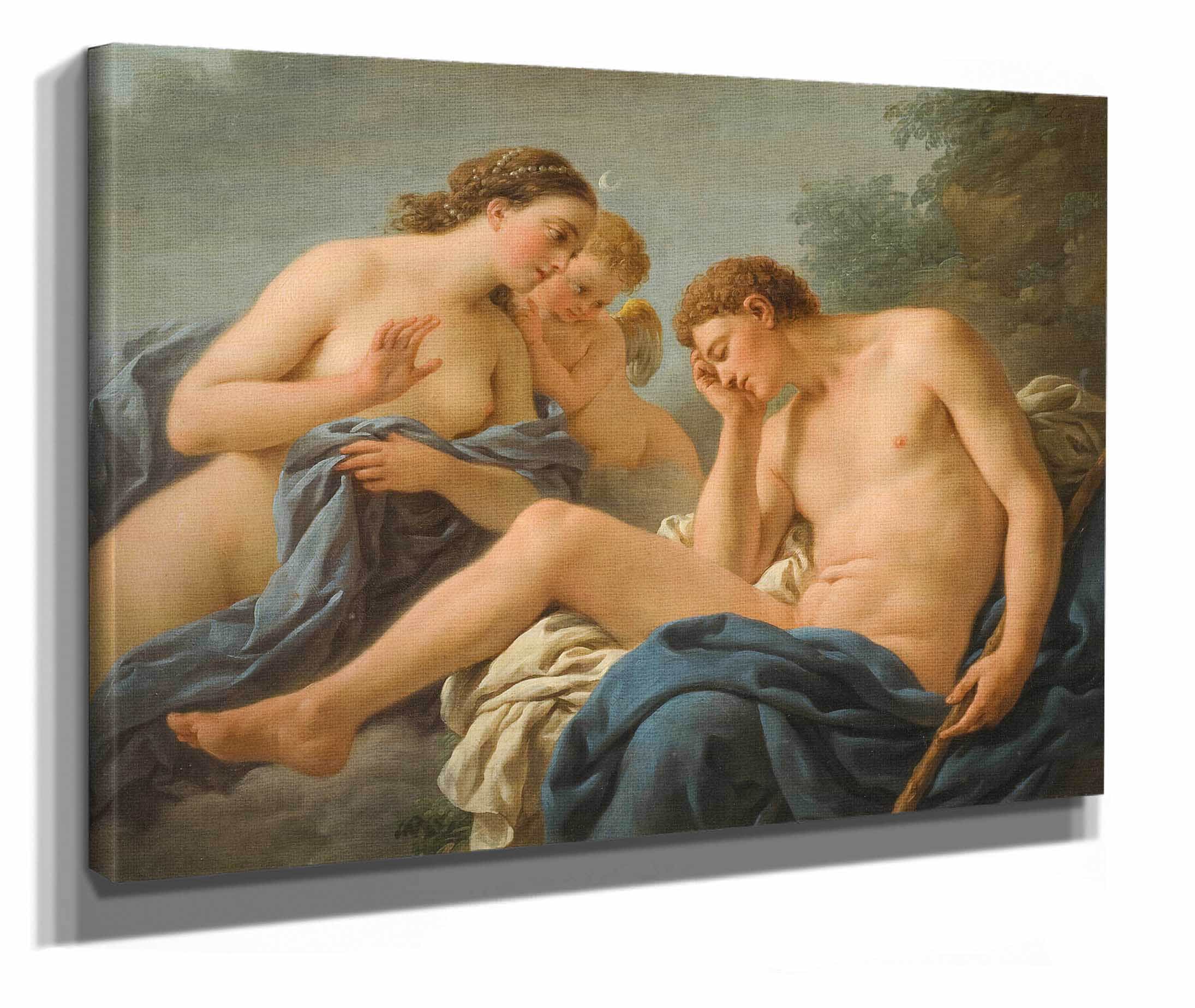 Diana And Endymion by Louis Jean Francois Lagrenee
