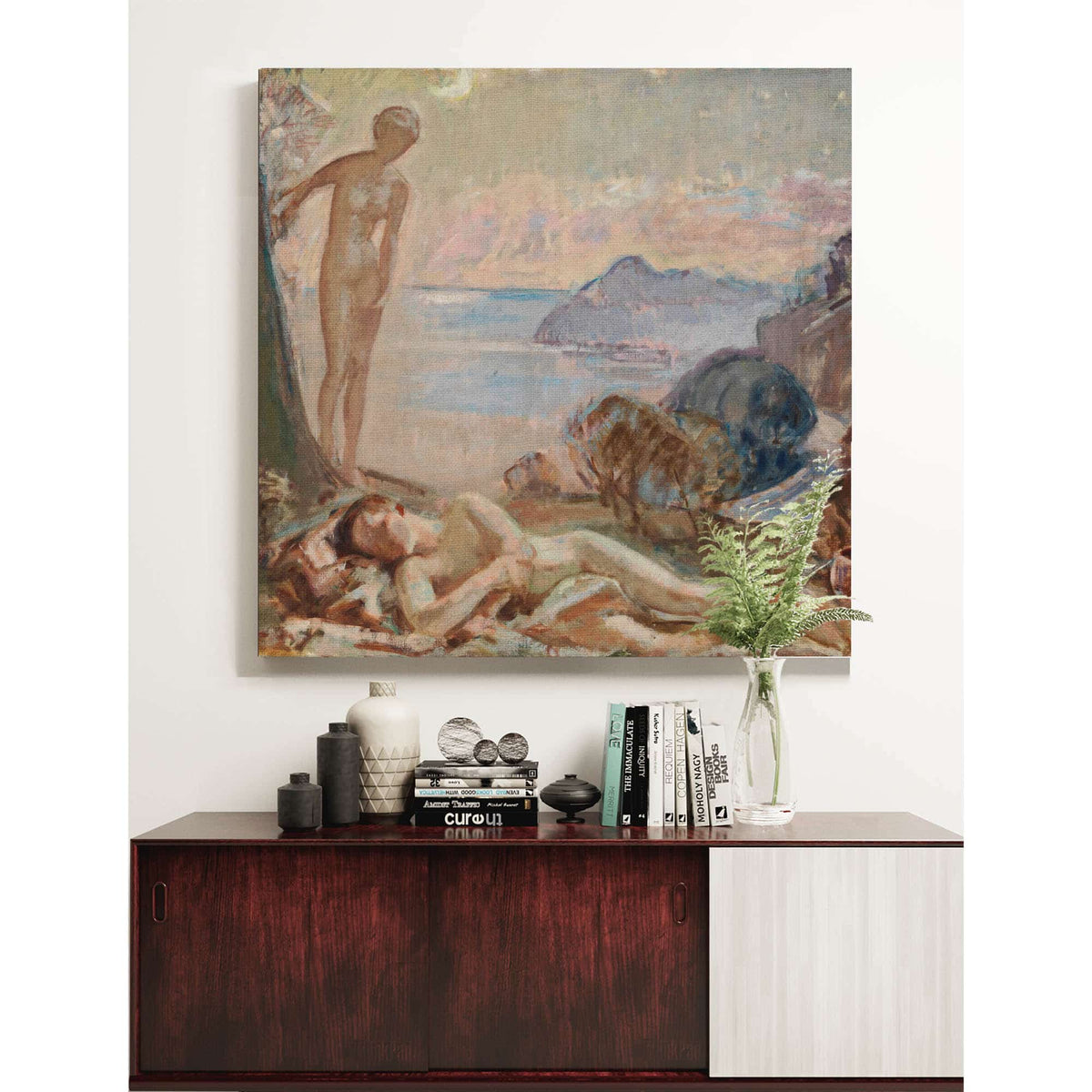 Diana And Endymion by Magnus Enckell