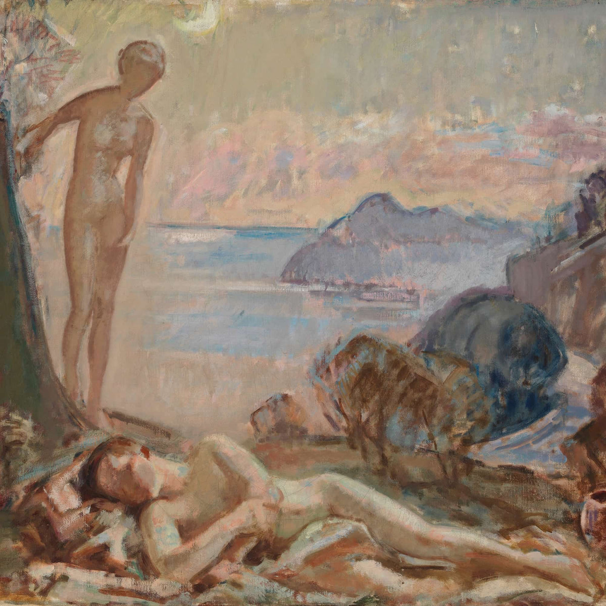 Diana And Endymion by Magnus Enckell