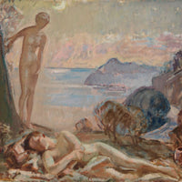 Diana And Endymion by Magnus Enckell