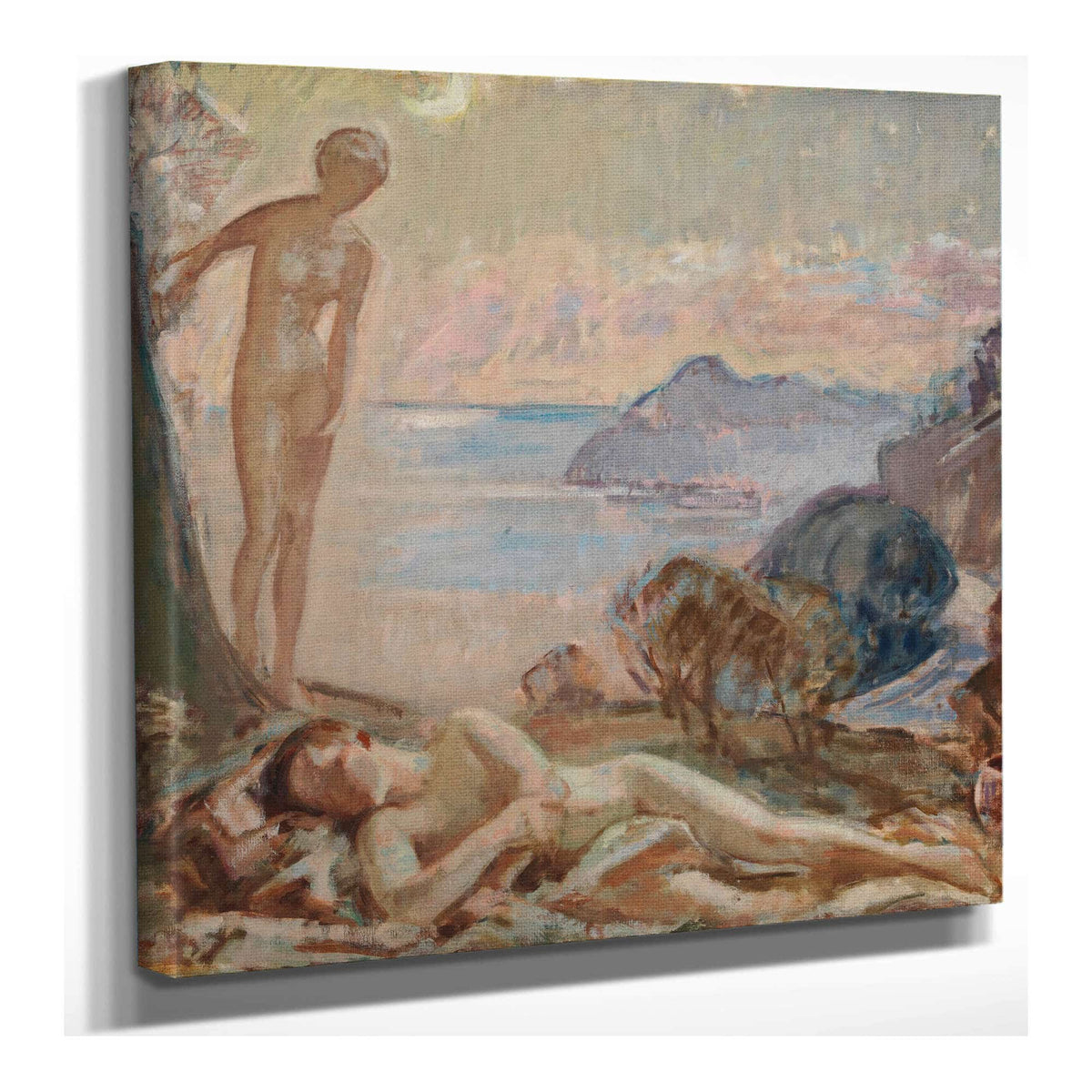 Diana And Endymion by Magnus Enckell