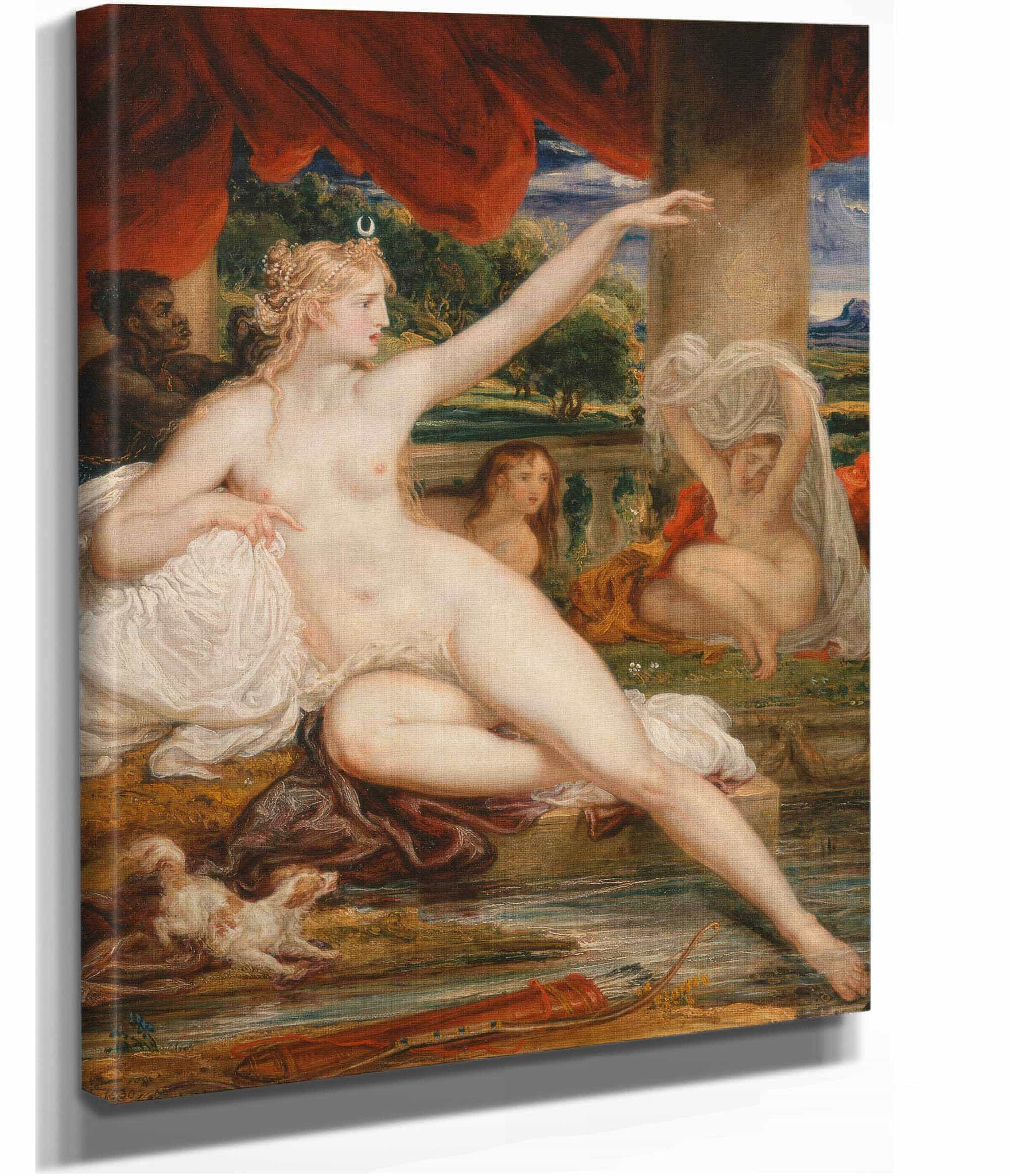 Diana At The Bath by James Ward