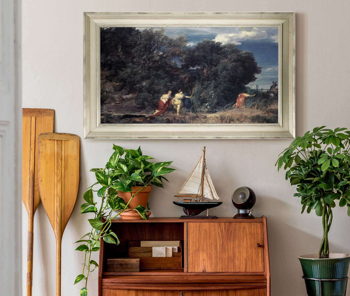 Dianas Hunt by Arnold Bocklin