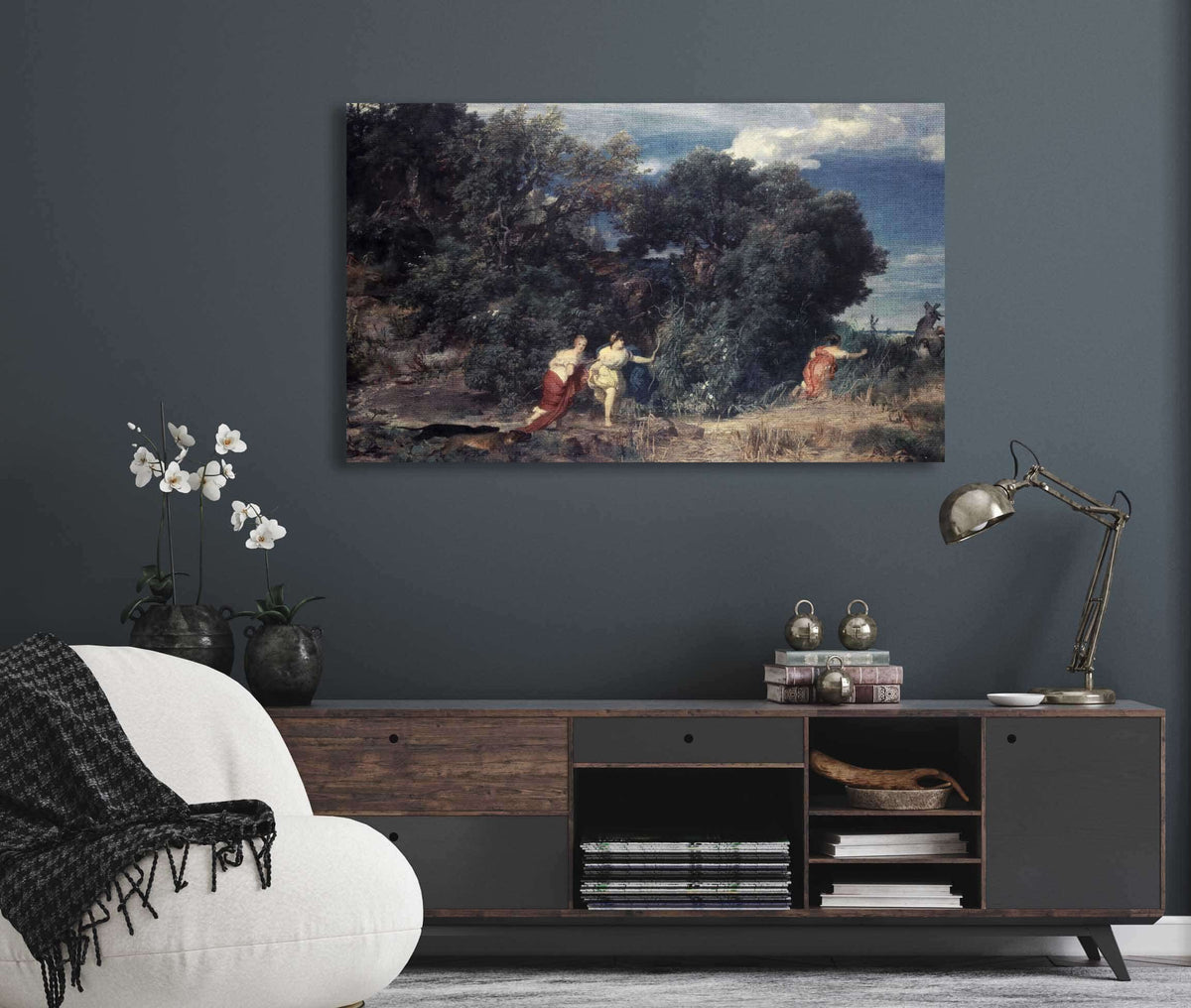 Dianas Hunt by Arnold Bocklin