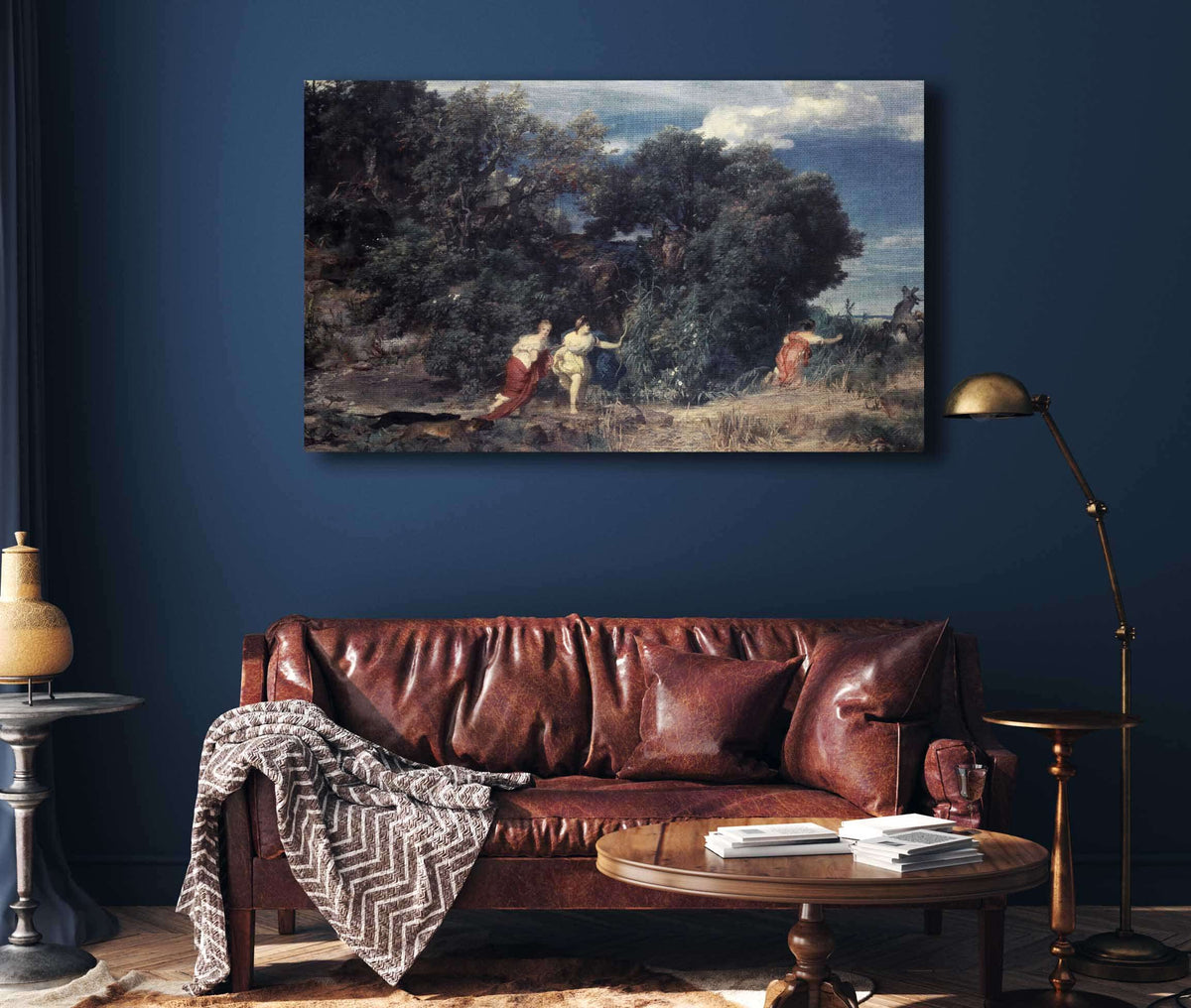 Dianas Hunt by Arnold Bocklin