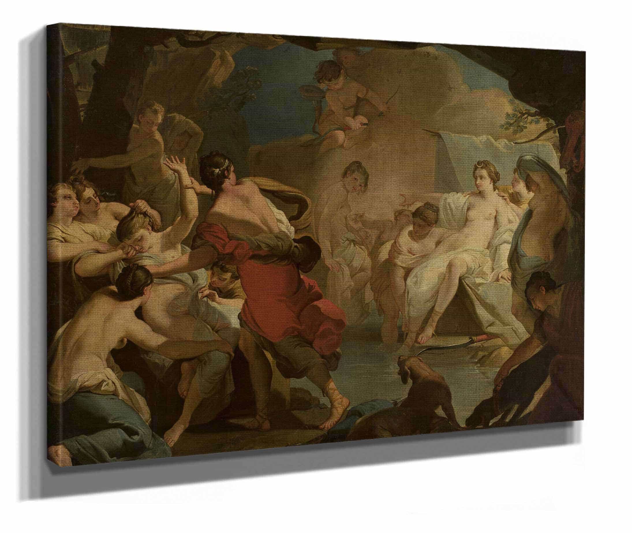 Dianas Judgement Of The Nymph Callisto by Gaetano Gandolfi