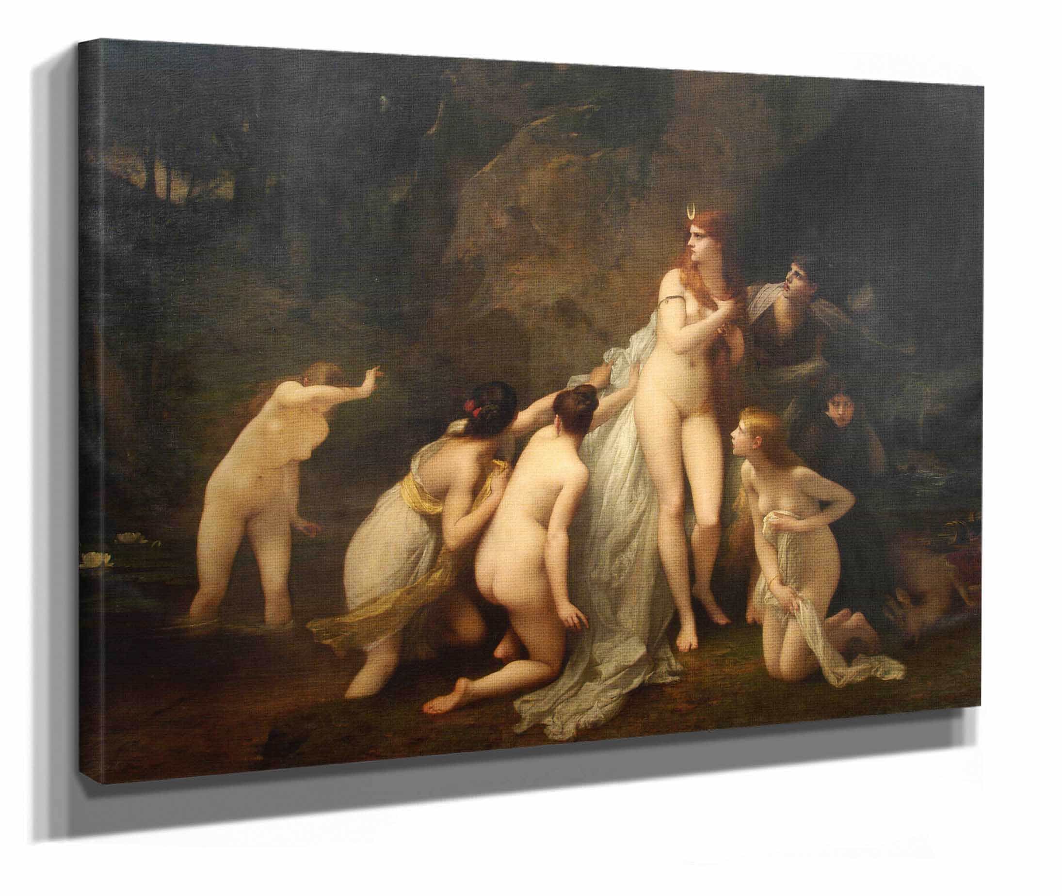 Diane Surprised by Jules Joseph Lefebvre