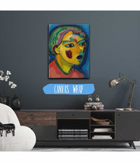 Dichterin Mystischer Kopf by Alexej Von Jawlensky