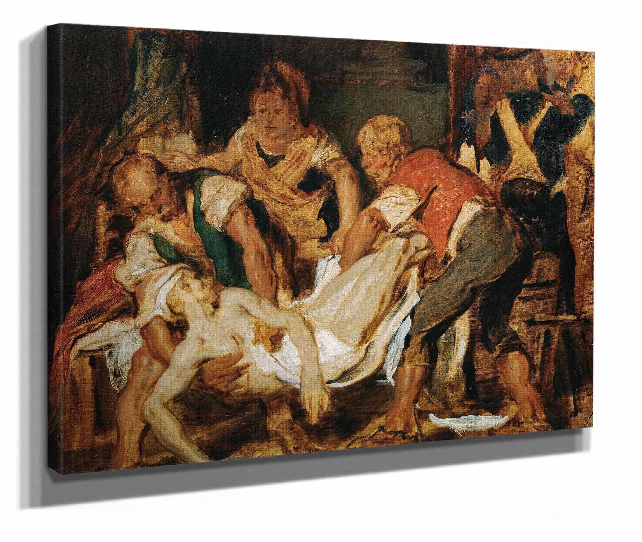 Die Bergung Der Leiche Jean Paul Marats by Hans Canon