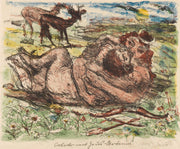 Die Liebschaften Des Zeus by Lovis Corinth