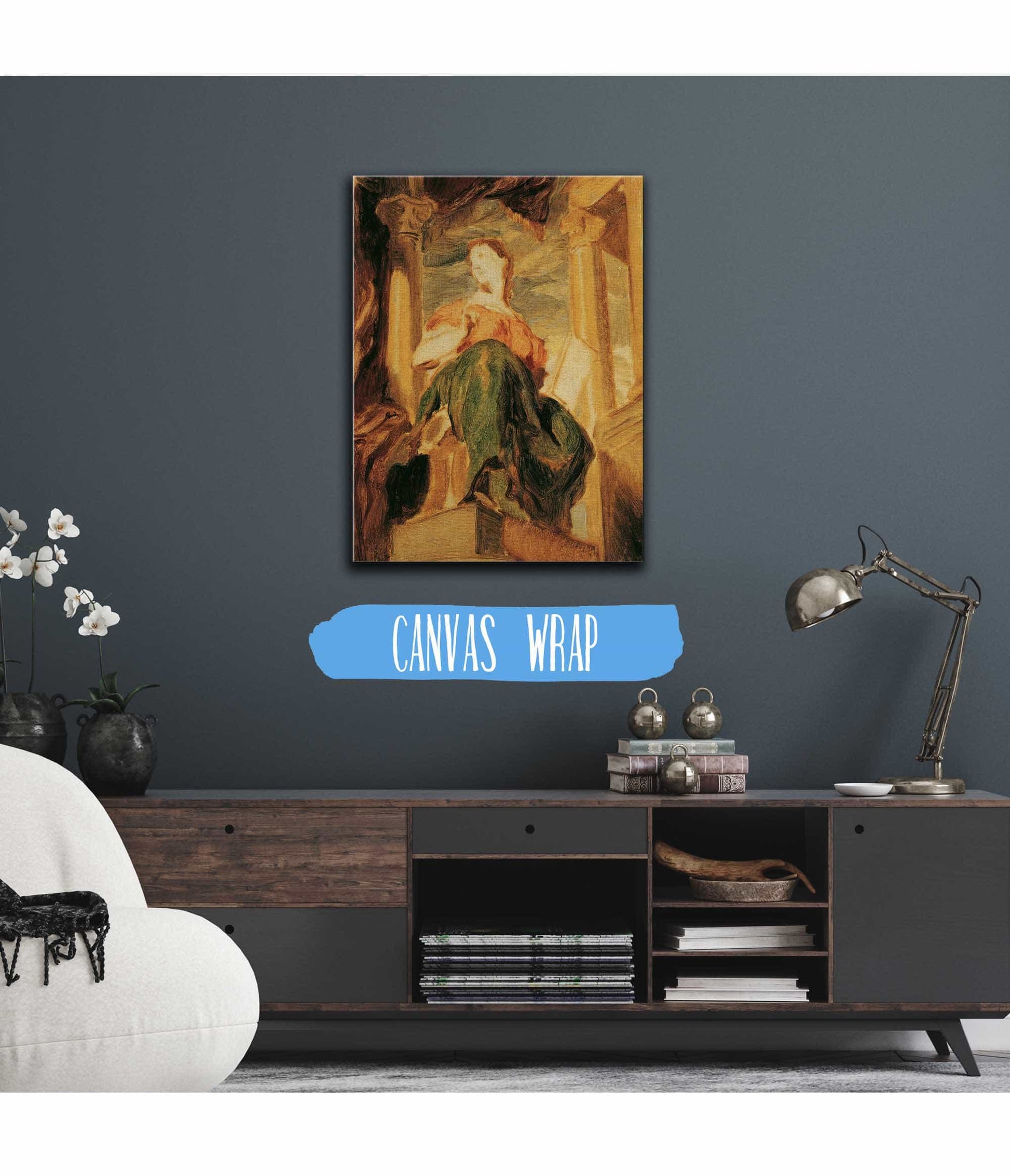 Die Muse Clio by Hans Canon