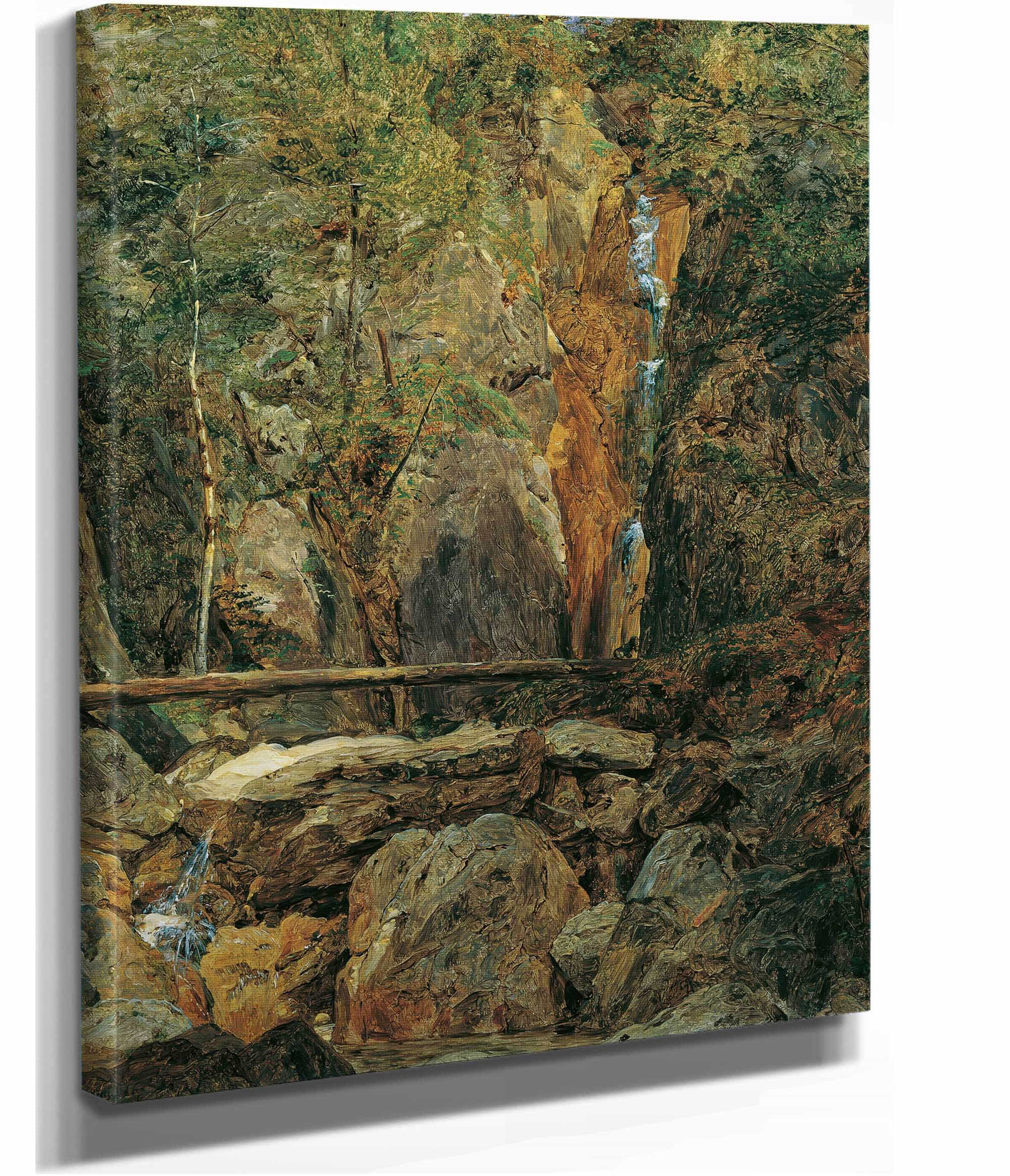 Die Rettenbachwildnis Bei Ischl by Ferdinand Georg Waldmuller