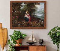 Die Ruhe Auf Der Flucht by Jan Brueghel The Younger