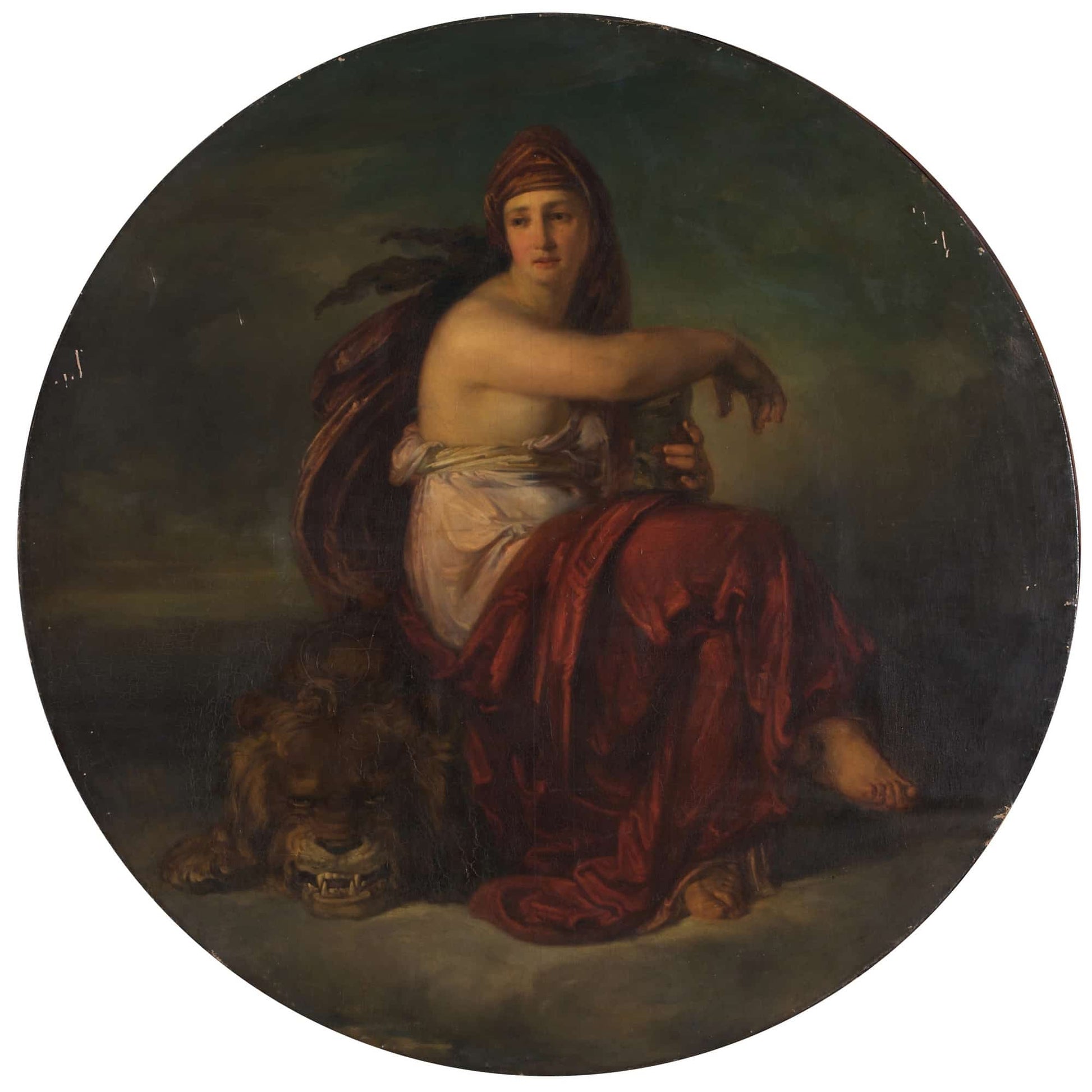 Die Starke by Friedrich Von Amerling