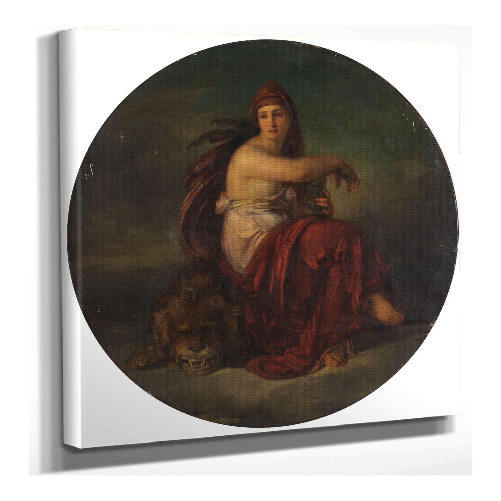 Die Starke by Friedrich Von Amerling