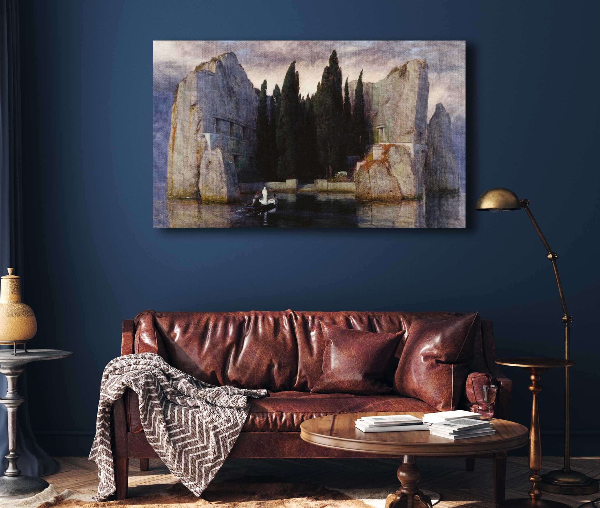 Die Toteninsel Iii by Arnold Bocklin