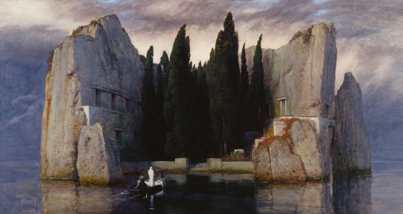 Die Toteninsel Iii by Arnold Bocklin
