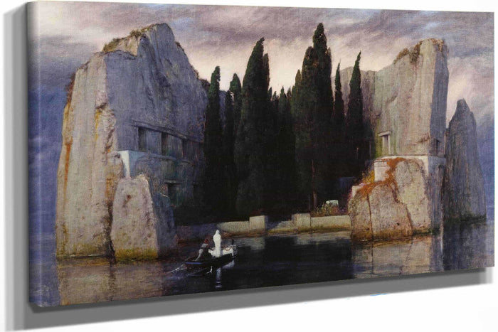 Die Toteninsel Iii by Arnold Bocklin