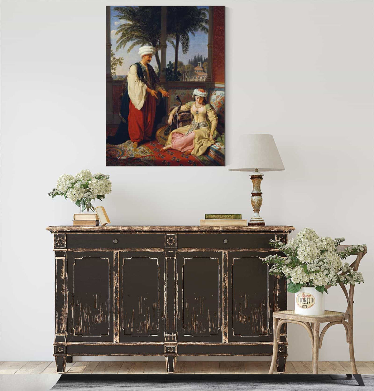 Die Turkin Untreue by Johann Peter Krafft