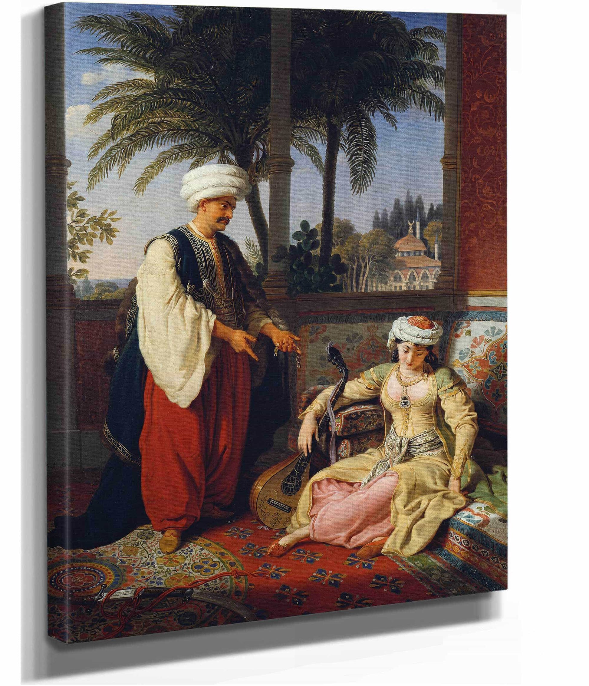 Die Turkin Untreue by Johann Peter Krafft