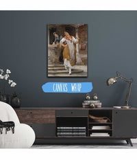 Die Wassertragerin by Eugen Von Blaas