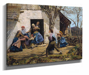 Die Wiedergenesene by Ferdinand Georg Waldmuller