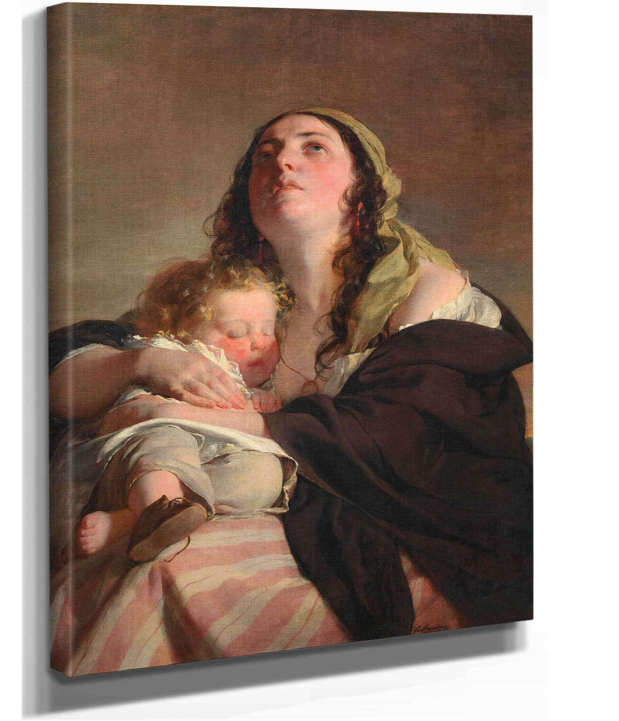 Die Witwe by Friedrich Von Amerling