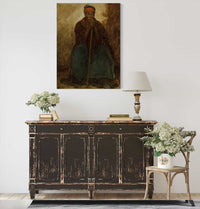 Dinah Portrait Of A Negress by Eastman Johnson