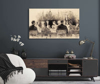 Dinner Party by Charles Dana Gibson