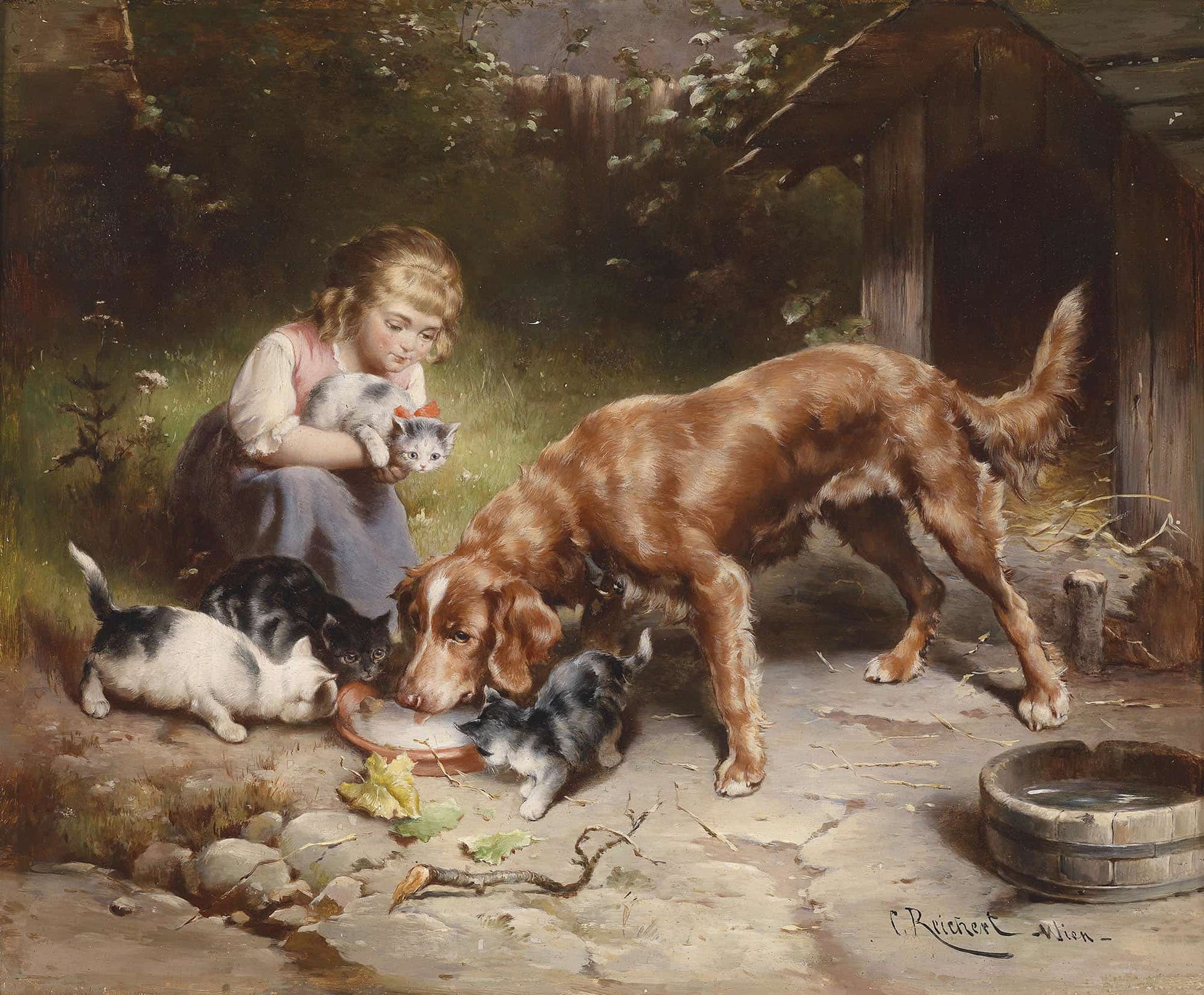 Dinnerparty by Carl Reichert