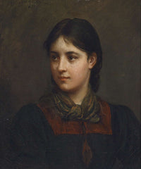 Dirndl by Franz Von Defregger