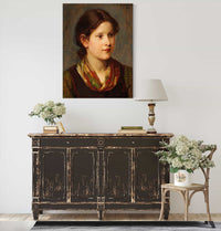 Dirndl by Franz Von Defregger