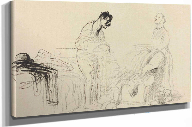 Discharged From Military Service by Jean Louis Forain