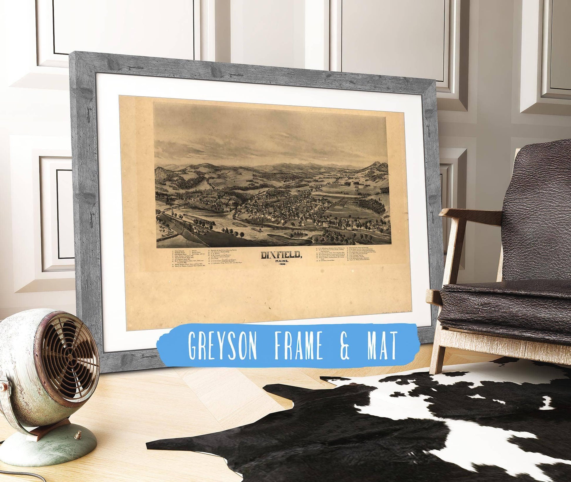 Dixfield Maine 1896 State of Maine