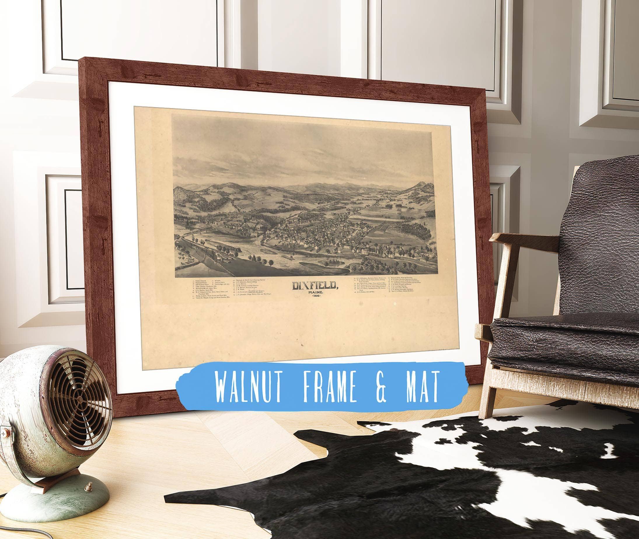 Dixfield Maine 1896 State of Maine