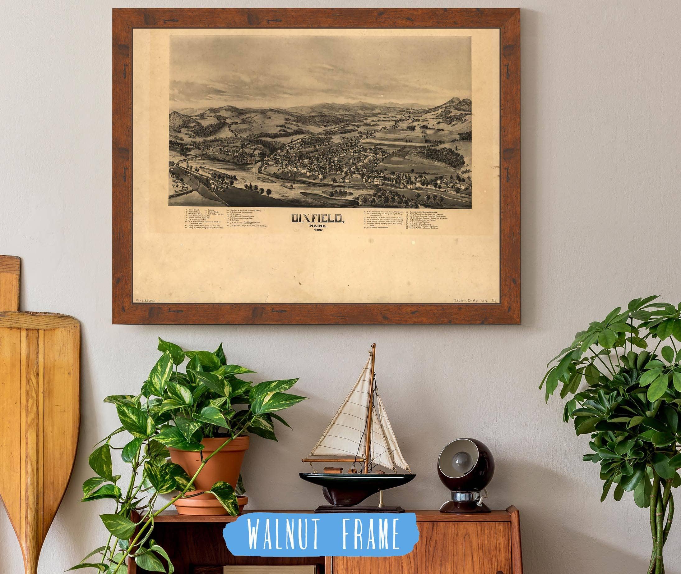 Dixfield Maine 1896 State of Maine