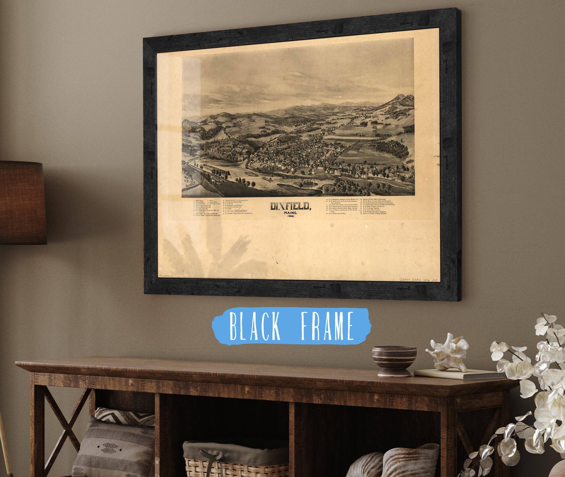 Dixfield Maine 1896 State of Maine